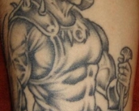 tatouage guerrier celtique