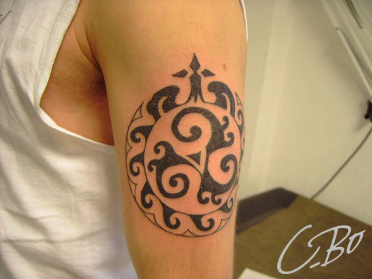 tatouage hermine animal