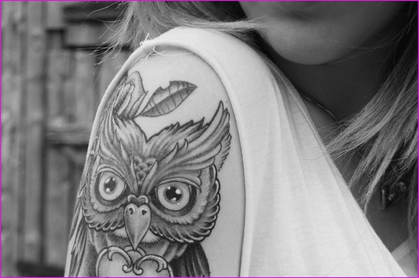 tatouage hibou symbolique
