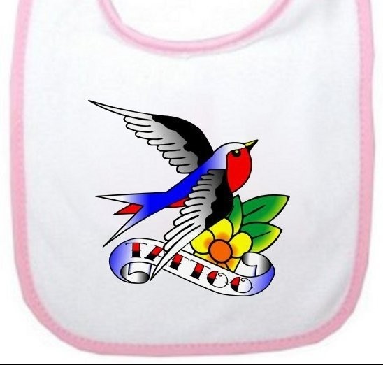 tatouage hirondelle rockabilly