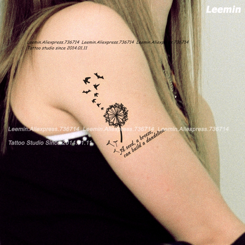 tatouage hirondelle temporaire