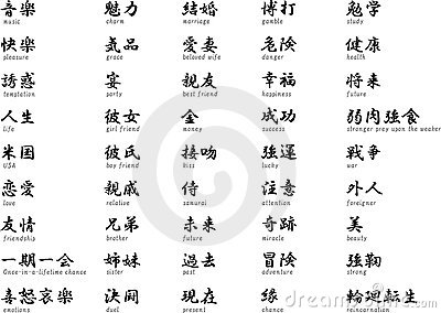 tatouage ideogramme japonais