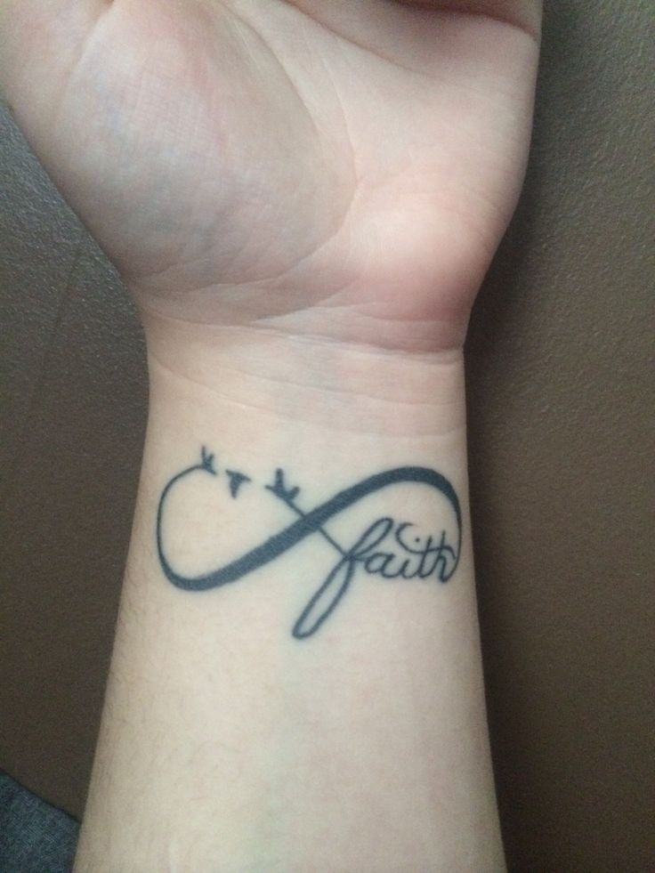tatouage infini believe