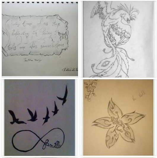 tatouage infini colombe