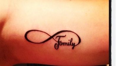 tatouage infini family