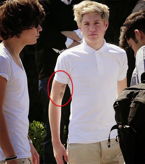 tatouage infini one direction