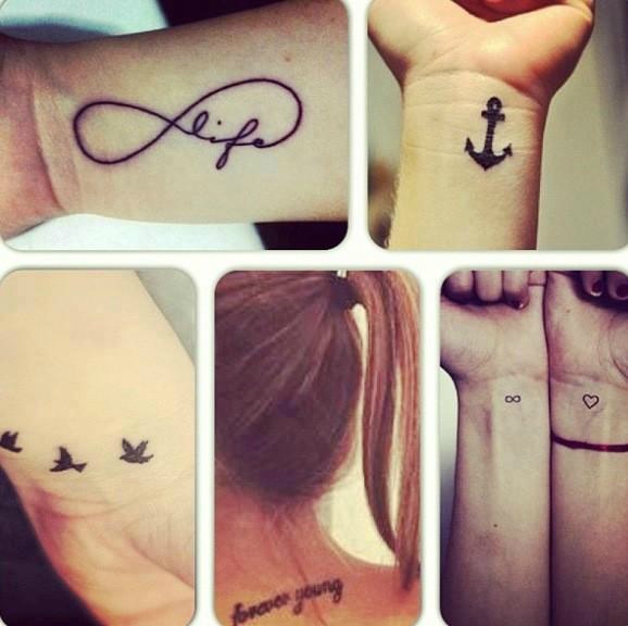 tatouage infini revisité