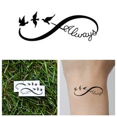 tatouage infinity always