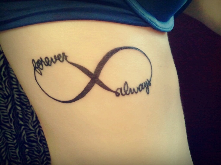 tatouage infinity always