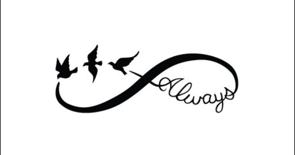 tatouage infinity always