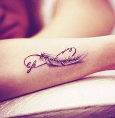tatouage infinity love life