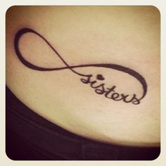 tatouage infinity sister