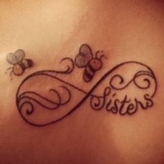 tatouage infinity sister
