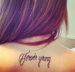 tatouage infinity young