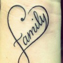 tatouage initiale et coeur