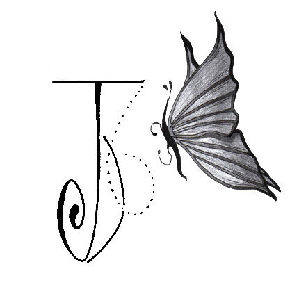 tatouage initiale j