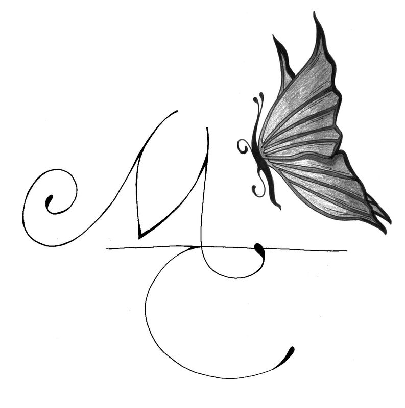 tatouage initiale rm