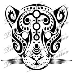 tatouage jaguar tribal