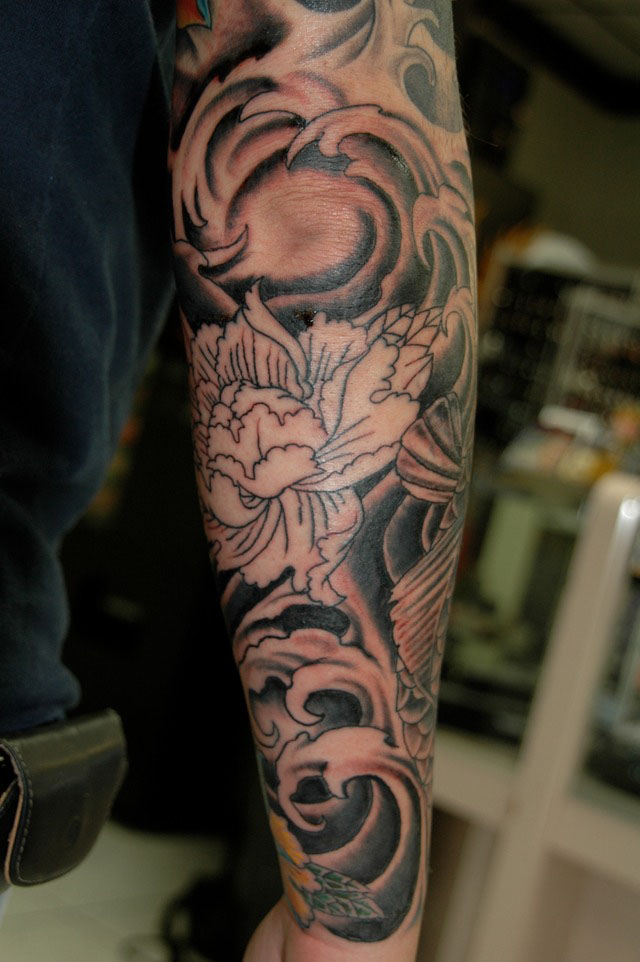 tatouage japonais avant bras