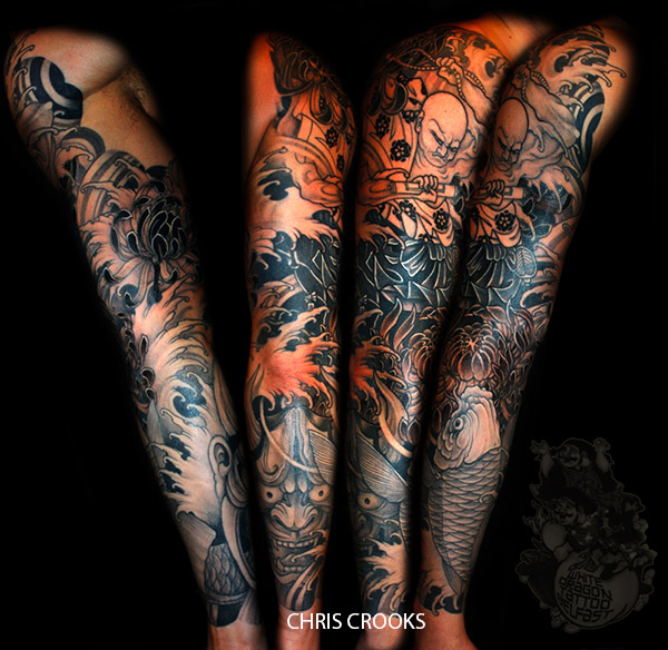 tatouage japonais avant bras