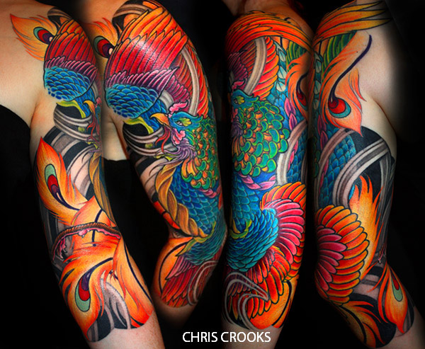 tatouage japonais couleur
