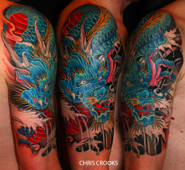 tatouage japonais couleur