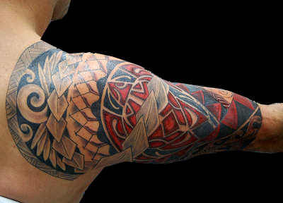 tatouage japonais épaule