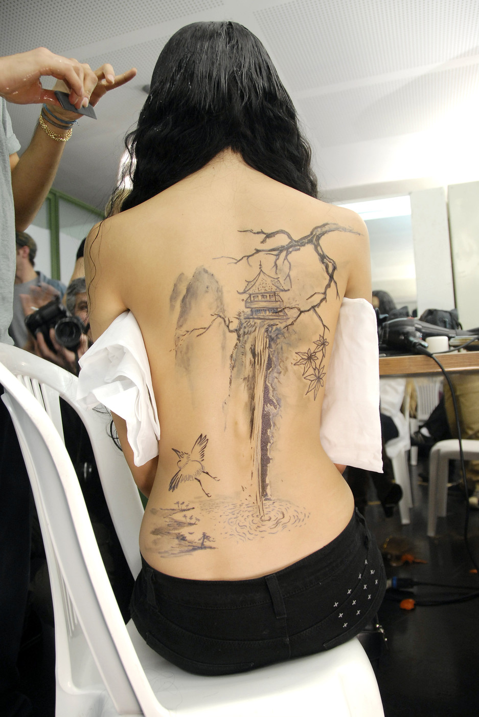 tatouage japonais estampe