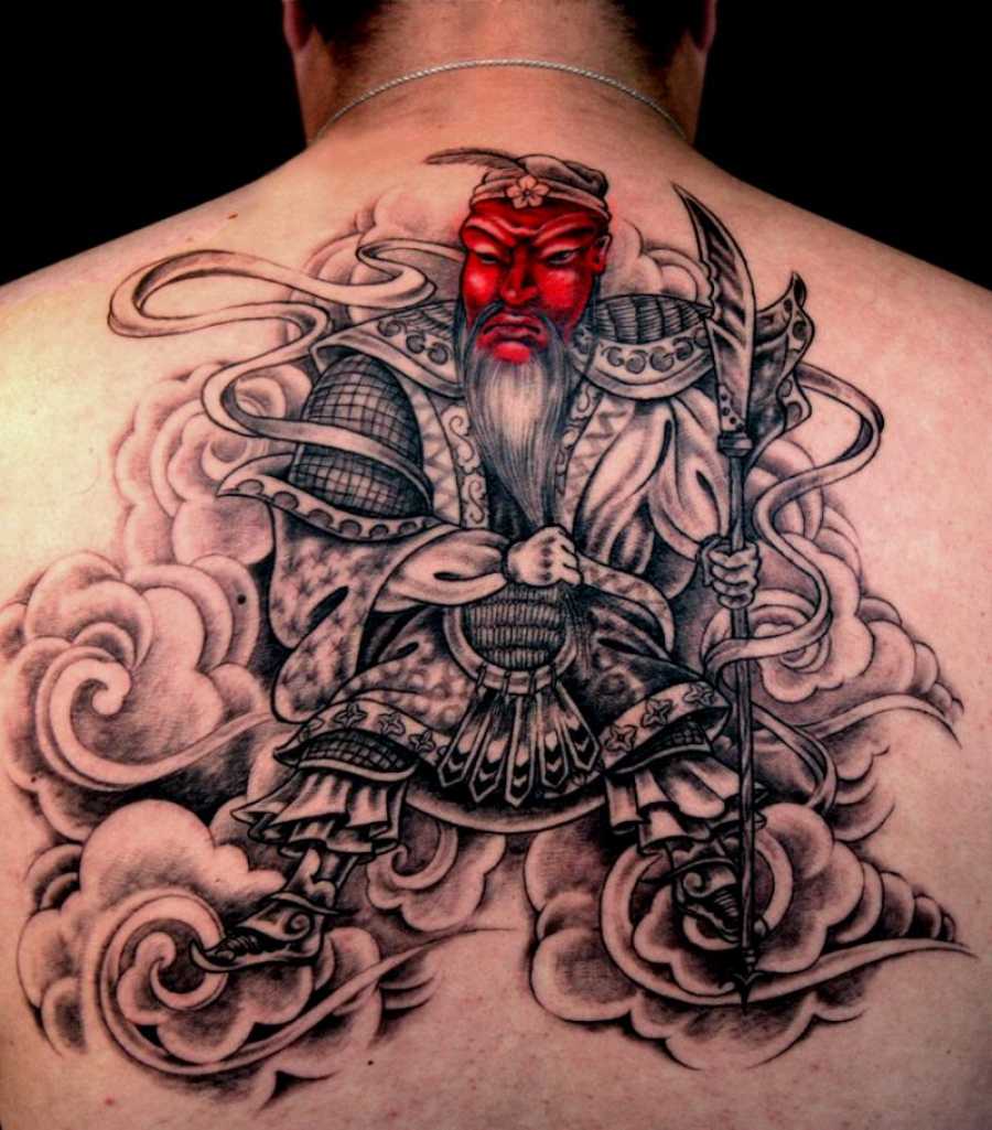tatouage japonais guerrier