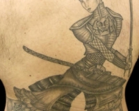tatouage japonais guerrier