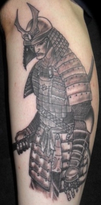tatouage japonais guerrier