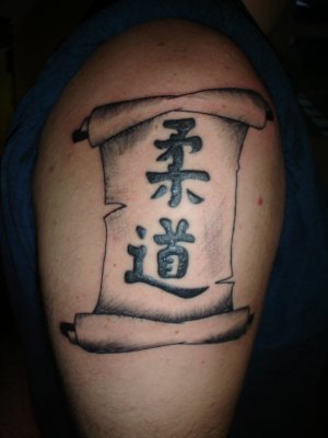 tatouage japonais judo