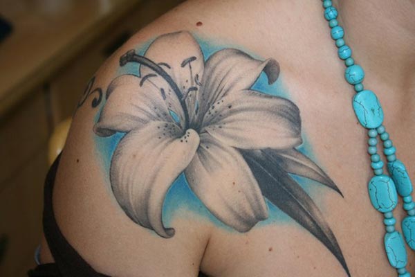 tatouage japonais orchidée
