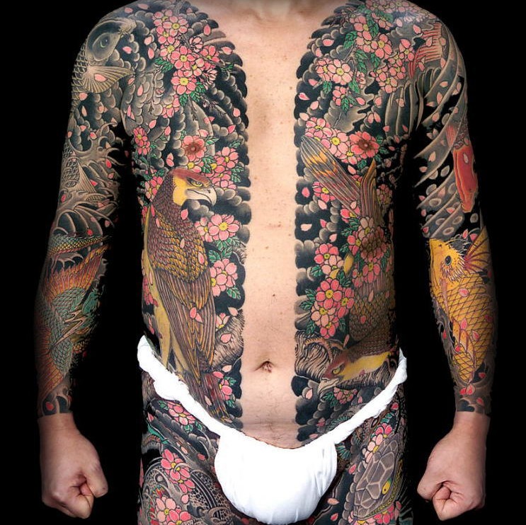 tatouage japonais origine