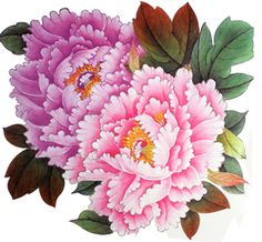 tatouage japonais pivoine