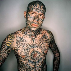 tatouage japonais représentant la famille