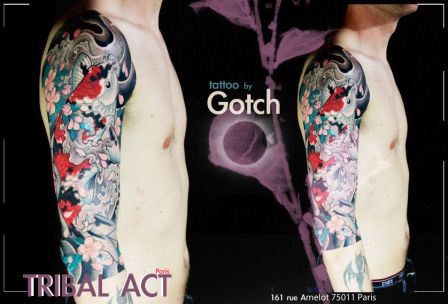tatouage japonais sur paris