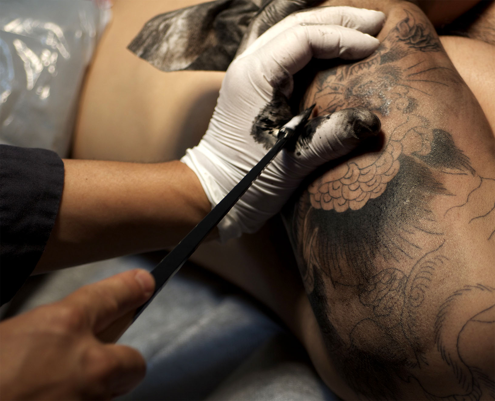 tatouage japonais technique