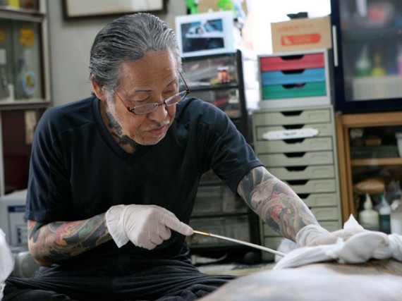 tatouage japonais technique