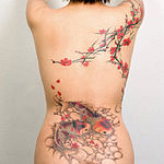 tatouage jardin japonais