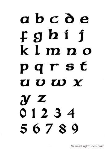 tatouage lettre a celtique