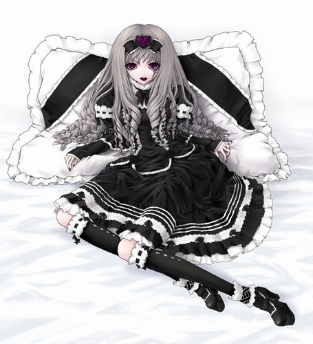 tatouage manga gothique