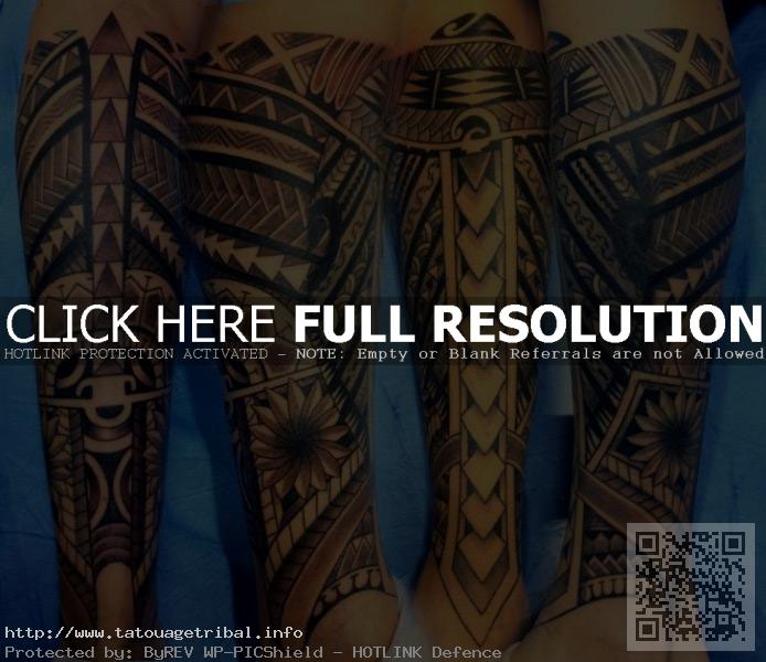 tatouage mollet homme