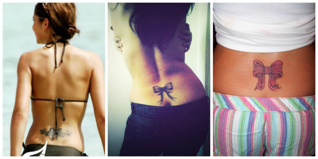 tatouage noeud bas du dos