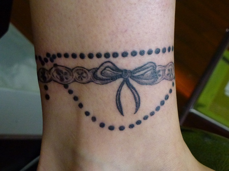 tatouage noeud bracelet