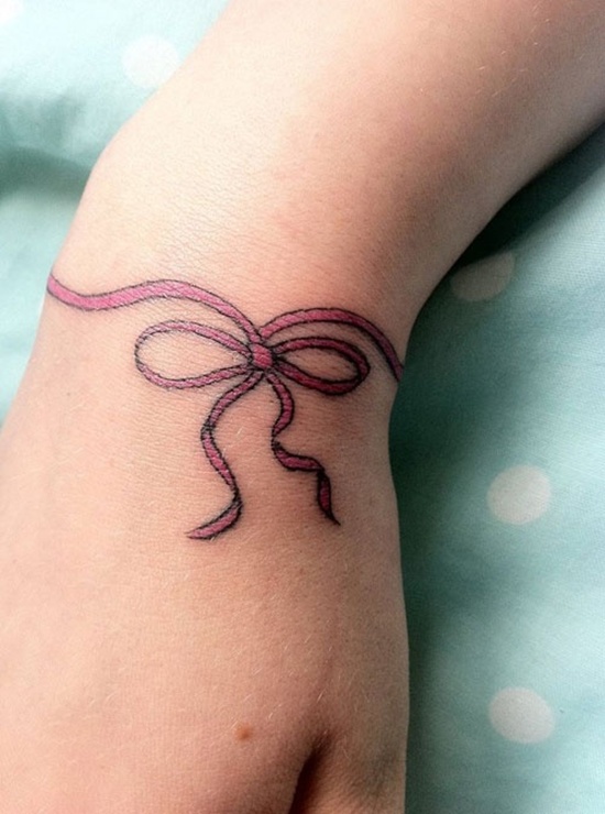 tatouage noeud bracelet