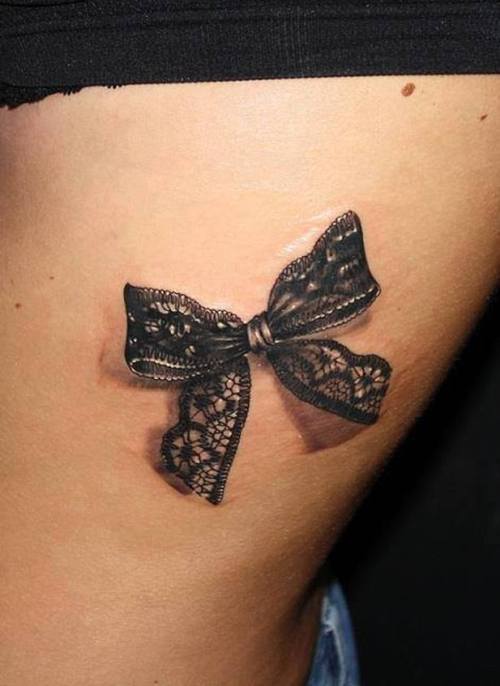 tatouage noeud de papillon