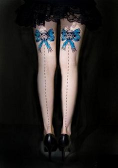 tatouage noeud vintage