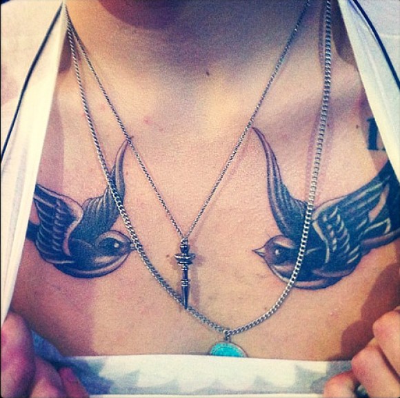 tatouage oiseau harry styles