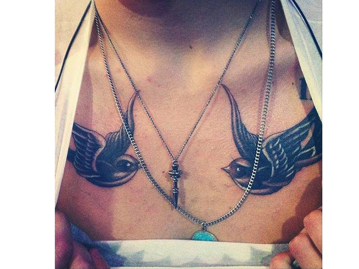 tatouage oiseau harry styles
